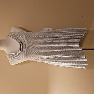 Free People Cowl Neck Sleeveless Tunic Sweater Size Medium